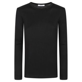 Max Mara Tops, Dames, Zwart, XL, Top met lange mouwen