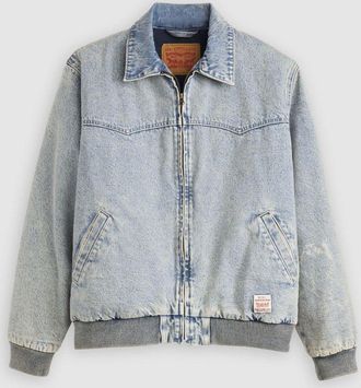 Levi's Mens Sign Here Jacket Embarcadero Aviator Jkt - Blue - Size X-Large