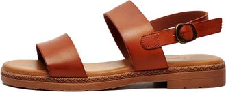 Divaz Mia Womens Flat Sandals Brown 6 UK