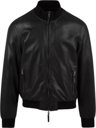 The Jack Leathers Reversible Black Leather Jacket