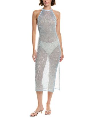 Milly Mesh Halter Dress