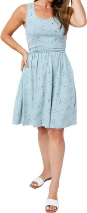 Mata Traders Asheville Dress In Badminton Slate