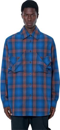 Vivienne Westwood Shirts - Heren - Casual Overhemden - Blauw - M - Overhemden