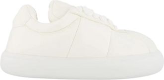 Marni Witte leren Bigfoot 2.0 Sneaker - Heren - Sneakers - Wit - 45 EU - Leer - Schoenen