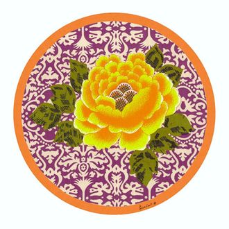 Lisa Corti Masonite Placemat 34cm Sunrise Lavender