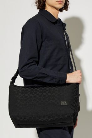 Coach Shoulder Bag, Mens, Black