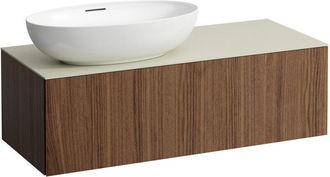 Laufen Il Bagno Alessi Cajonera, Encimera De Piedra Calce Avorio, - Laufen