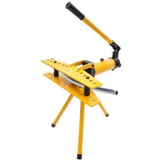OEM Dobladora De Tubos Hidr&aacute;ulica, Funcionamiento Manual, Dise&ntilde;o Robusto, Color Amarillo/negro