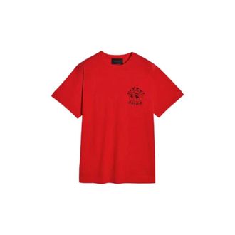 Simone Rocha T-Shirts, female, Red, Size: XS Dim Sum Logo Print T-Shirt