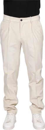 PESERICO Hombre, Pantalones, Beige, Talla: M
