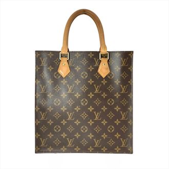 Louis Vuitton Black Blue Brown Galle Monogram Monogram Tote Bag (Pre-Owned)