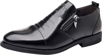 Generic Mens Oxfords Classic Dress Lace Up Shoes UK Size 10 Fashion Wedding Shoes Black Shoes Men Derby Shoes Oxfords Formal Dress Shoes Mens Smart Casual Sho