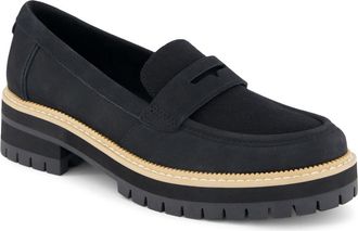 Toms Cara Platform Penny Loafer in Black at Nordstrom Rack, Size 6.5