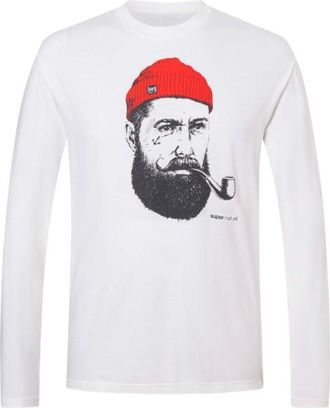 super.natural SN Sailor Bio Cotton L/S Merinolongsleeve f&uuml;r Herren | wei&szlig;