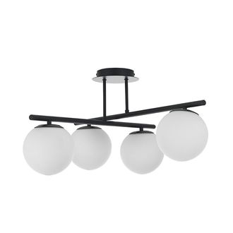 tomasucci GALAXY chandelier, black