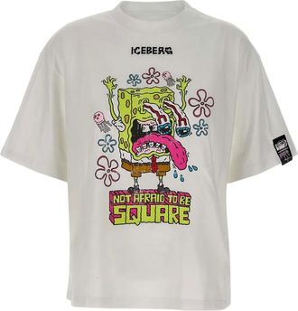 Iceberg T-shirt in cotone - Bianco