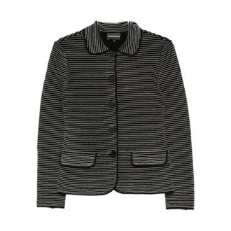 Emporio Armani Dames, Truien, Zwart, Maat: 2XS Viscose