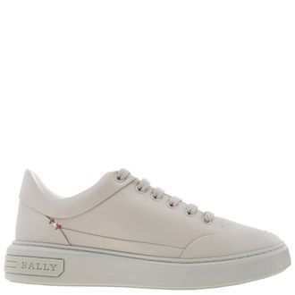 Bally Melvin Leather Low-Top Sneakers, Brand Size 5 ( US Size 6 )