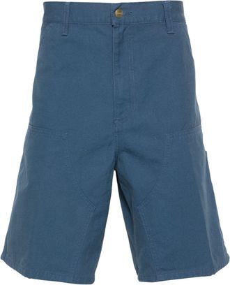 Carhartt Work in Progress Double Knee cotton shorts - men - Cotton/Polyester/Cotton - 29 - Blue
