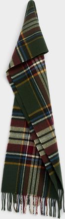 Le 31 Mens Wintry pattern merino wool scarf Exclusive collection from Italy