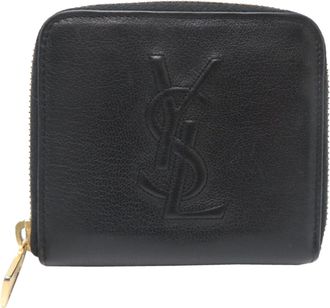 Saint Laurent Black Wallet (Bi-Fold) (Pre-Owned)
