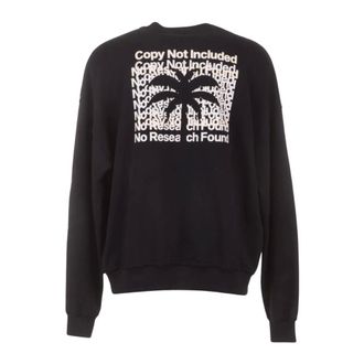Dolce & Gabbana Crew Neck Sweatshirt - male - Dolce & Gabbana - Sweatshirts - Black - XL - Sweatshirts & Hoodies
