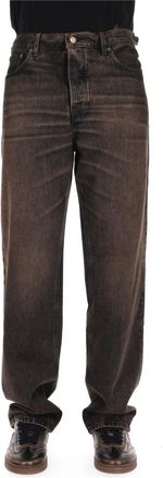 Haikure Logan Katoen Jeans - Heren - Regular Fit Jeans - Bruin - W29 - Katoen - Jeans