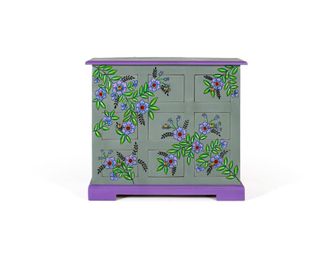 Giner&Colomer C&oacute;moda fabricada y pintada a mano de madera maciza de mango