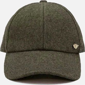 Nooki Design Womens Nina Wool Baseball Cap - Khaki - Tan