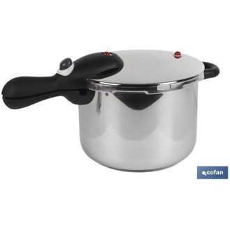 cofan Pentola a cottura rapida a pressione Modello Modena Varie capacit&agrave; Adatta per tutti i tipi di cucine Diametro: 22 cm