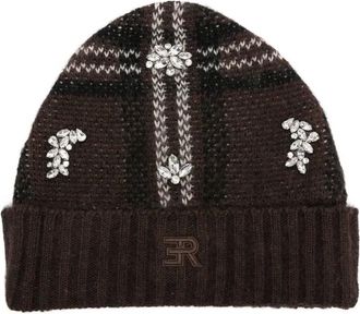 Ermanno Scervino Berretto con decorazione - Marrone