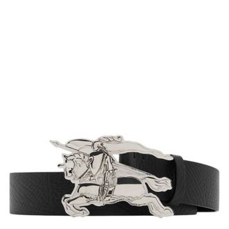 Burberry Leather Knight Buckle Belt, Size 110