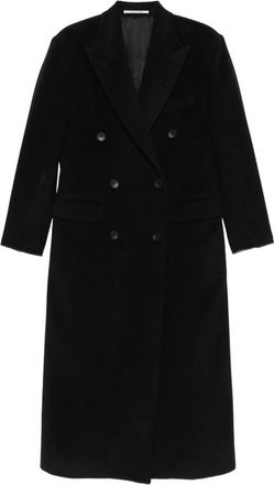 Tagliatore Caitlyn Double-breasted Peak-lapel Coat