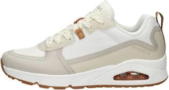Skechers Uno - Layover - Heren - Sneakers - Beige - 41 EU - Schoenen