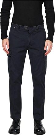Mason's Chile Cargo Broek - Heren - Slim Fit Broeken - Blauw - M - Katoen - Broeken