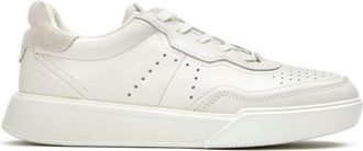 Ecco Ecco Womens Street Court Trainers - White Leather - Size UK 5.5