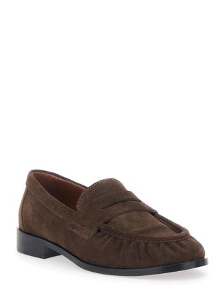 Strategia Leather Loafer - Brown
