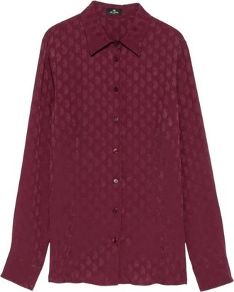 Etro Mujer, Blusas y Camisas, Rojo, Talla: S