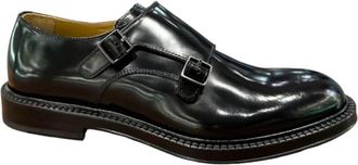 Corvari Mocassino Vitello Spazzolato - Heren - Nette schoenen - Zwart - 41 1/2 EU - Leer - Schoenen