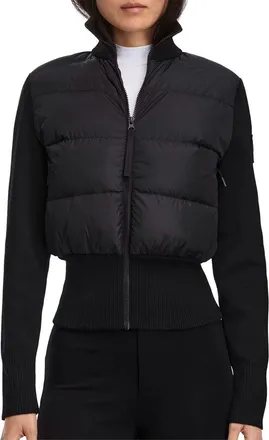 Canada Goose HyBridge Wide Quilt Knit Down Jacket