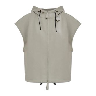 Iro Zip-throughs, female, Green, Size: XS Vallia Sweatshirt