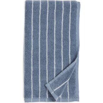 Nordstrom Hydrocotton Stripe Hand Towel in Blue Chip Multi at Nordstrom