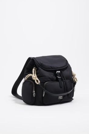 Bimba & Lola Dark anthracite nylon Pocket backpack at Nordstrom