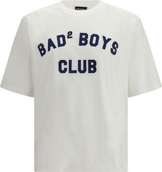 Dsquared2 Dsquared&sup2; Witte Katoenen T-Shirt