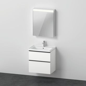 Duravit Duravit - Juego De Muebles D-neo, Lavabo Con Mueble De Pared Y Armario Con