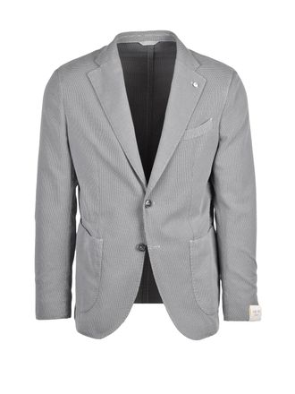 L.B.M. 1911 Round Stretch Jacket - Light Grey