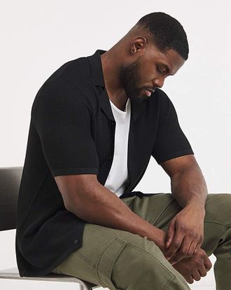 Jack & Jones Jack & Jones Chris Knitted Resort Polo