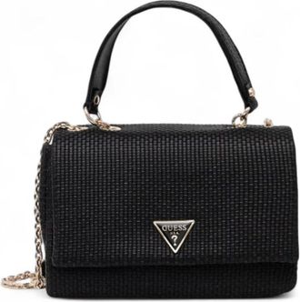 Guess Phaedra Woven Mini Crossbody - Dames - Handtassen - Zwart - ONE Size - Tassen