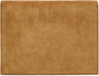 Metier Cooks Supply Large Suede Jewellery Pouch - Tan - One Size
