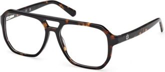 Guess Navigator Optisch Montuur - Heren - Brillen - Bruin - 55 MM - Accessoires